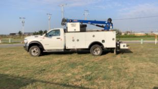 2019 RAM 5500 4x4 IMT 6000 Service Truck With Crane