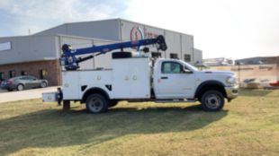 2019 RAM 5500 4x4 IMT 6000 Service Truck With Crane