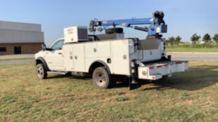 2019 RAM 5500 4x4 IMT 6000 Service Truck With Crane