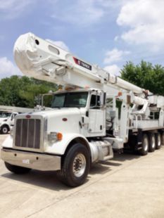 2016 Peterbilt 365 8x6 Terex TM125 Bucket Truck