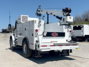 2025 Peterbilt 536 4x2 IMT DOM2SIII Service Truck w/ 10,000 lb Crane