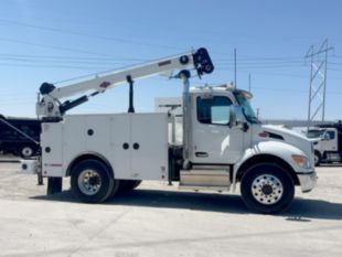 2025 Peterbilt 536 4x2 IMT DOM2SIII Service Truck w/ 10,000 lb Crane