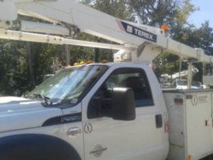 2015 Ford F550 4x4 Terex LT40 Bucket Truck