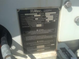 2011 Single ALTEC AA55E Bucket Truck