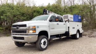 2019 Chevrolet 6500 4x4 IMT DOM1S3 Service Truck With Crane