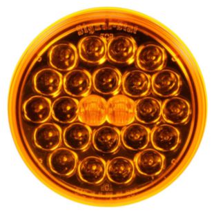 4" RD S/T/T LED AMBER