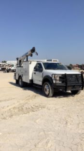 2018 Ford F550 4x4 Load King Voyager I Service Truck With Crane