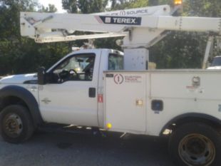 2015 Ford F550 4x4 Terex LT40 Bucket Truck