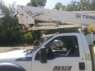 2016 Ford F550 4x2 Terex LT38 Bucket Truck