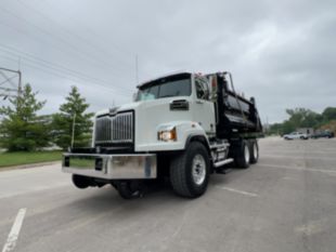 2021 WESTERN STAR 4700SB 6x4 Ox Bodies 14 Ft. Hi-Rail Roto Dump Truck
