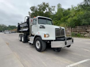 2021 WESTERN STAR 4700SB 6x4 Ox Bodies 14 Ft. Hi-Rail Roto Dump Truck