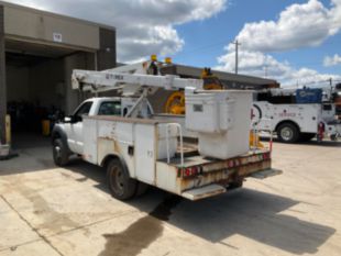 2016 Ford F-550 Gas Powered 4x4 Terex TL-38P Bucket Truck