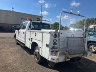 2017 Ford F-350 Diesel Crew Cab 4x4 "Rail Gear Equipped" Service Body Truck