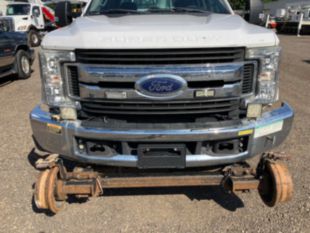 2017 Ford F-350 Diesel Crew Cab 4x4 "Rail Gear Equipped" Service Body Truck