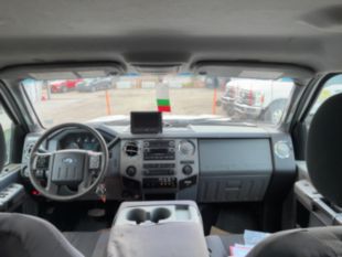 2015 Ford F550 4x4 Palfinger PSC 5025 Hi-Rail Service Truck With Crane