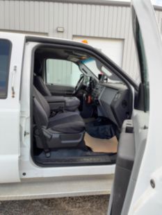 2015 Ford F550 4x4 Palfinger PSC 5025 Hi-Rail Service Truck With Crane