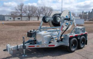 2023 Larson 7500G Combination Cable Reel Trailer