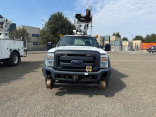 2016 Ford F-550 Diesel 4x4 "2005" Terex TL-38 Rail Gear Equipped Bucket Truck
