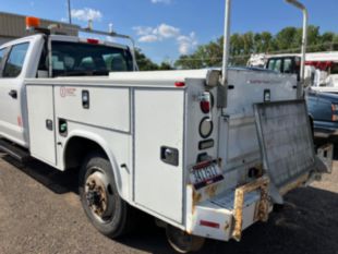 2017 Ford F-350 Diesel Crew Cab 4x4 "Rail Gear Equipped" Service Body Truck