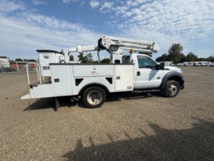 2016 Ford F-550 Diesel 4x4 "2005" Terex TL-38 Rail Gear Equipped Bucket Truck