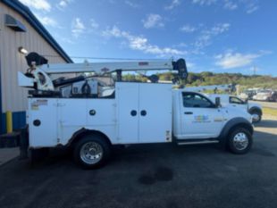 2013 Dodge 5500 Diesel 4x4 IMT Service Truck W/Crane
