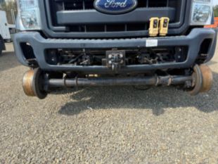 2016 Ford F-550 Diesel 4x4 "2005" Terex TL-38 Rail Gear Equipped Bucket Truck