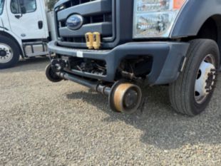 2016 Ford F-550 Diesel 4x4 "2005" Terex TL-38 Rail Gear Equipped Bucket Truck