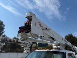 2016 Ford F-550 Diesel 4x4 "2005" Terex TL-38 Rail Gear Equipped Bucket Truck