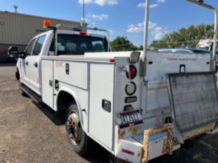 2017 Ford F-350 Diesel Crew Cab 4x4 "Rail Gear Equipped" Service Body Truck