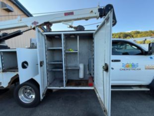 2013 Dodge 5500 Diesel 4x4 IMT Service Truck W/Crane