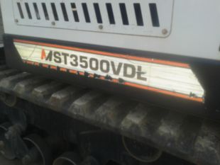 2020 Morooka MST3500VDL Terex General 80 Tracked Digger Derrick
