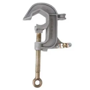 CHANCE® Ground Clamp, C-Type, Type I, Class A, ASTM Grade 5H, 2.0" Jaw (Smooth and Serrated)