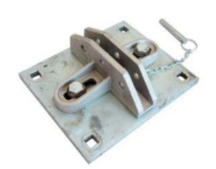 CTOS CA-3 Cross Arm Bracket w/ Plate fits up to 6-1/2" x 8"