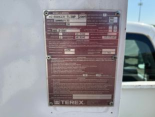 2016 Ford F-550 Diesel 4x4 "2005" Terex TL-38 Rail Gear Equipped Bucket Truck