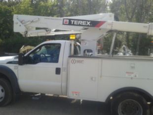 2016 Ford F550 4x2 Terex LT38 Bucket Truck