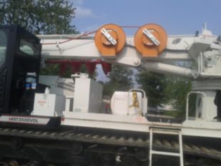 2020 Morooka MST3500VDL Terex General 80 Tracked Digger Derrick