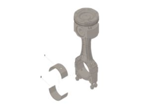 SET,ROD BEARING (STD)