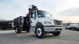 2024 Freightliner M2106 4x2 FASSI F115A.0.22 Grapple Truck