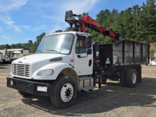 2018 Freightliner M2106 4x2 Fassi F110A.0.22 Forestry Grapple Truck