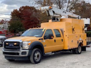 2016 Ford F550 4x2 Duralift DTAS-35FP Bucket Truck