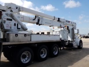 2016 Peterbilt 365 8x6 Terex TM125 Bucket Truck