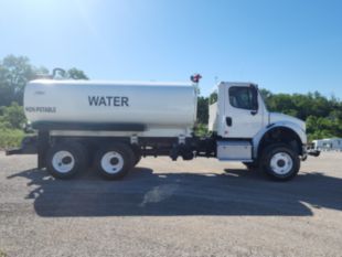 2016 Freightliner M2106 6x6 2024 Load King 4000 Gallon Water Truck