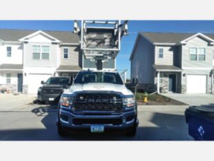 2022 Dodge 5500 Diesel 4x4 Posi Plus 700-40 Cable Placer Truck
