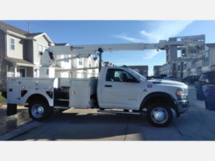 2022 Dodge 5500 Diesel 4x4 Posi Plus 700-40 Cable Placer Truck