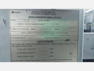 2022 Dodge 5500 Diesel 4x4 Posi Plus 700-40 Cable Placer Truck