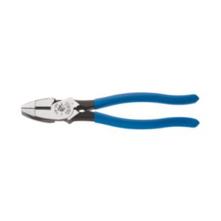 Klein Tools Lineman's High-Leverage Pliers, Bolt Thread-Holding Side Cutting 9 Inch