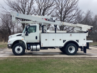 2025 International HV607 4x2 Terex Utilities TL45 Bucket Truck