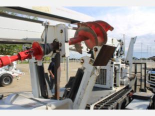 2017 SDP EZ HAULER 55 MLP Mini Tracked Digger Derrick with Trailer