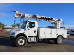 2015 Freightliner M2 Automatic 4x4 Terex 4047 Digger Derrick Truck