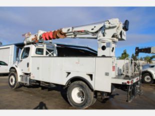 2015 Freightliner M2 Automatic 4x4 Terex 4047 Digger Derrick Truck